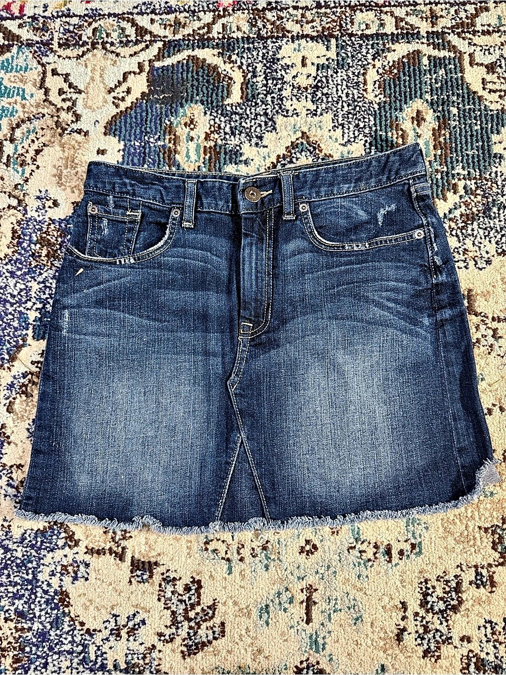 Gap Women's Denim Jean Shorts Waist 29 Size 8 Blue